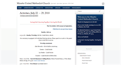 Desktop Screenshot of minettoumc.org