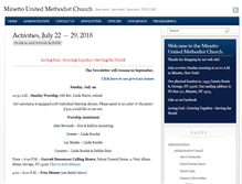 Tablet Screenshot of minettoumc.org
